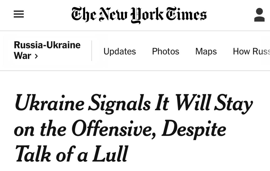 Київ поки не планує йти на перемовини – The New York Times