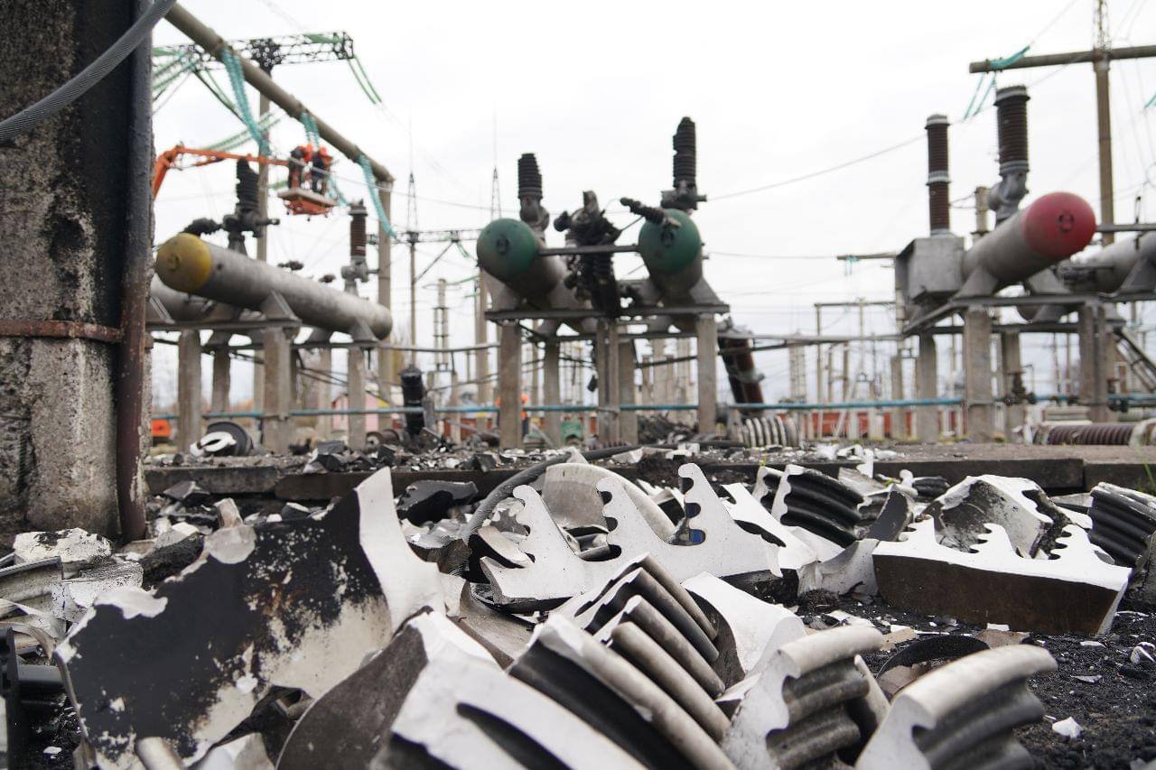 Близько половини енергетичної інфраструктури України значно пошкоджено, частину знищено – Кубраков