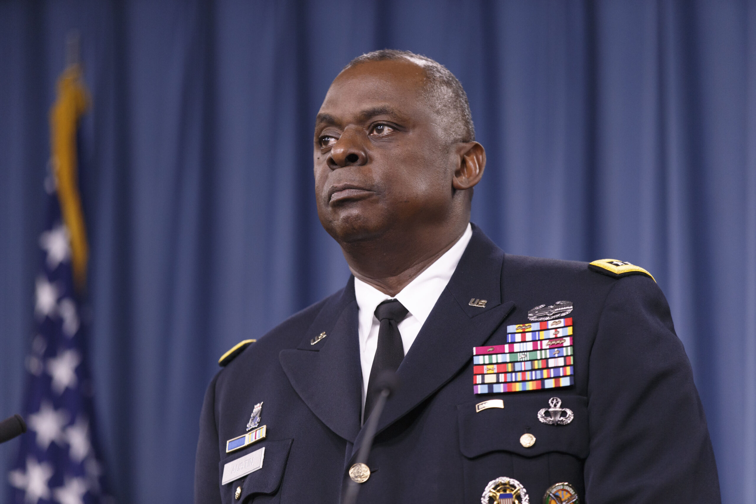 Army Gen. Lloyd J. Austin III, commander of U.S. Central Command, updates reporters at the Pentagon about the military campaign against Islamic State militants in Iraq, Friday, Oct. 17, 2014. The U.S. Central Command is in charge of military operations in the Middle East, North Africa, and Central Asia, most notably Afghanistan and Iraq.  (AP Photo/J. Scott Applewhite)