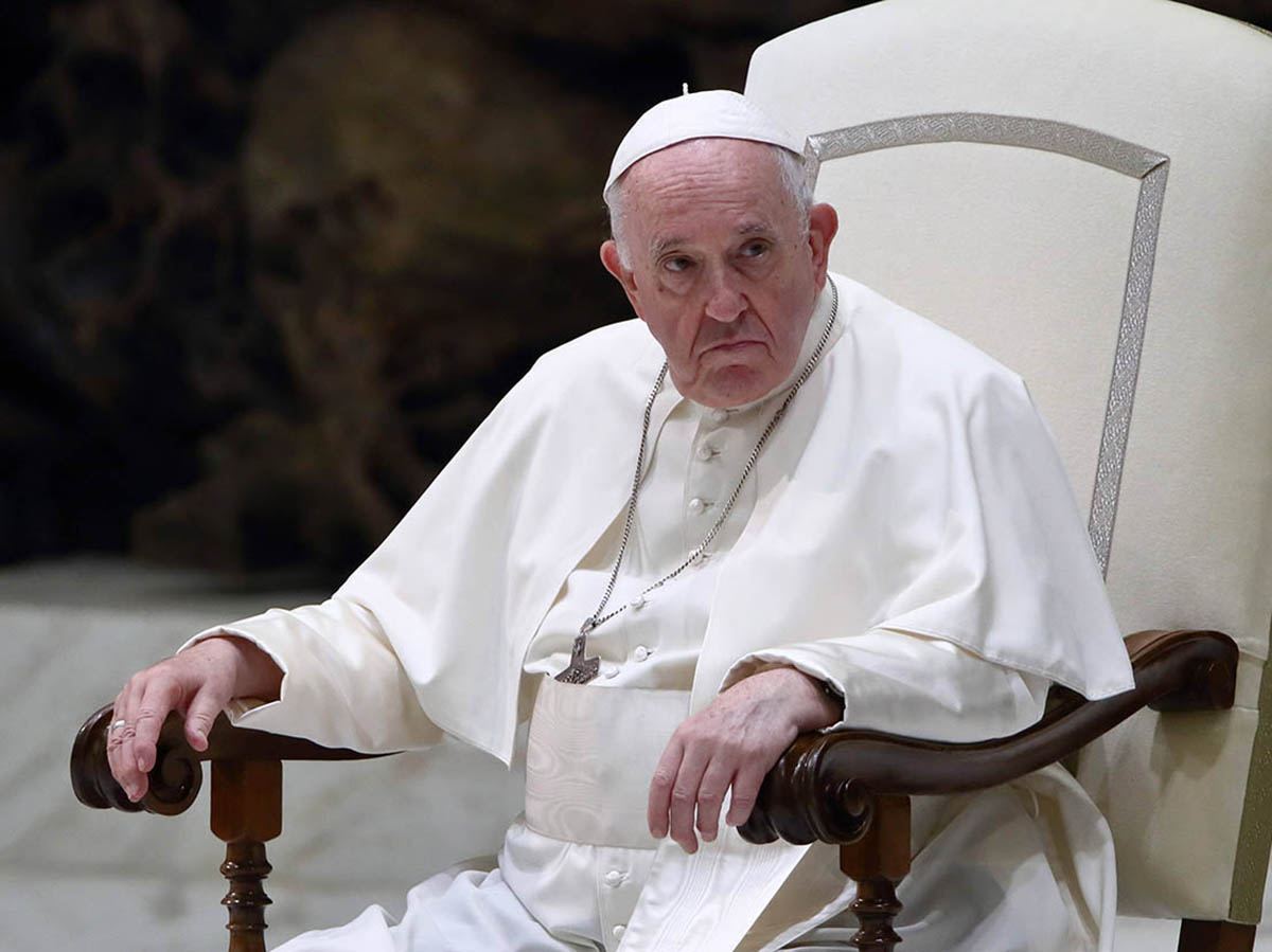 Папа Римський визнав, що в Україні йде війна за інтереси інших країн