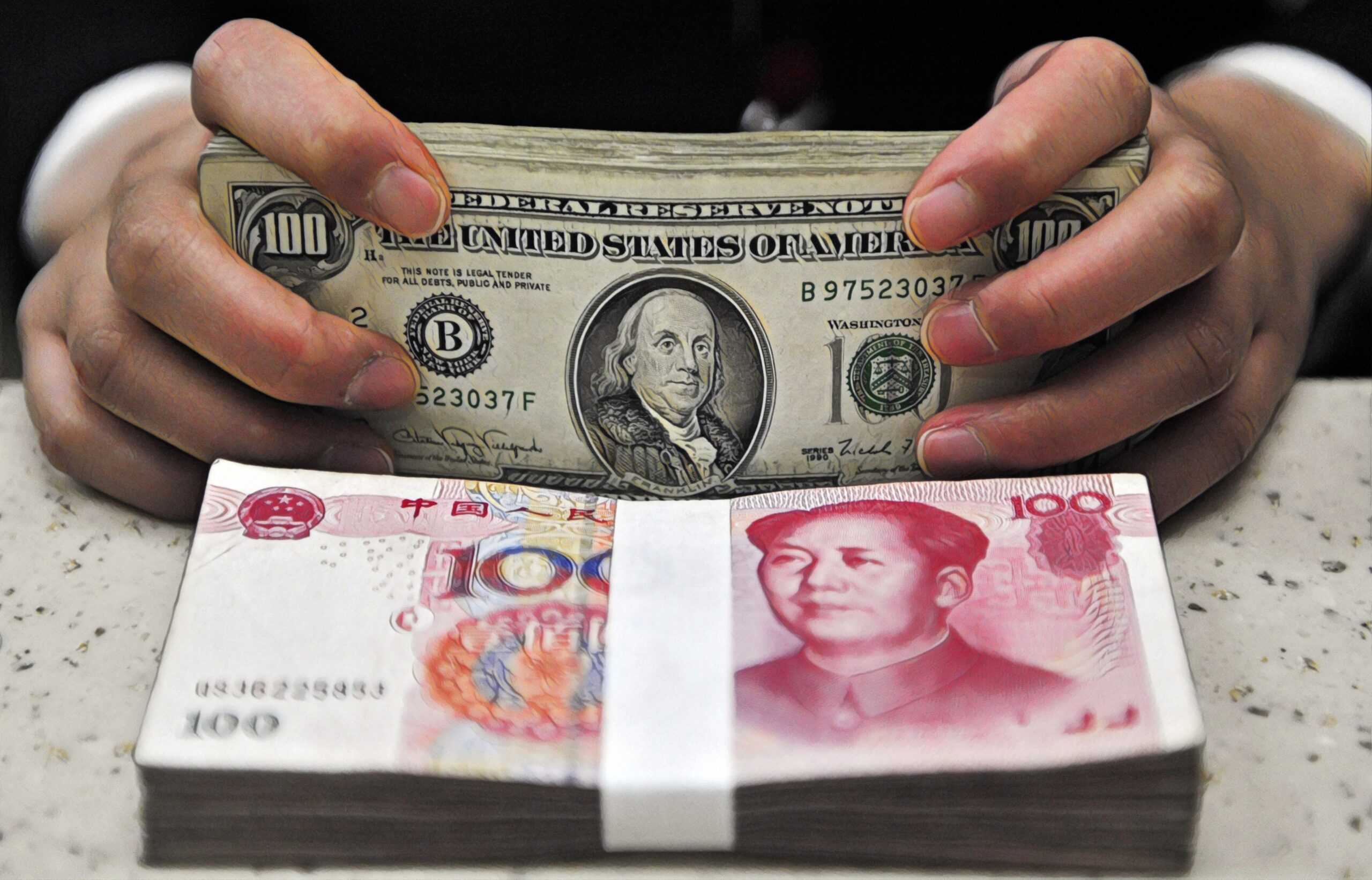 Юань продовжує витісняти долар, але не обходиться без проблем