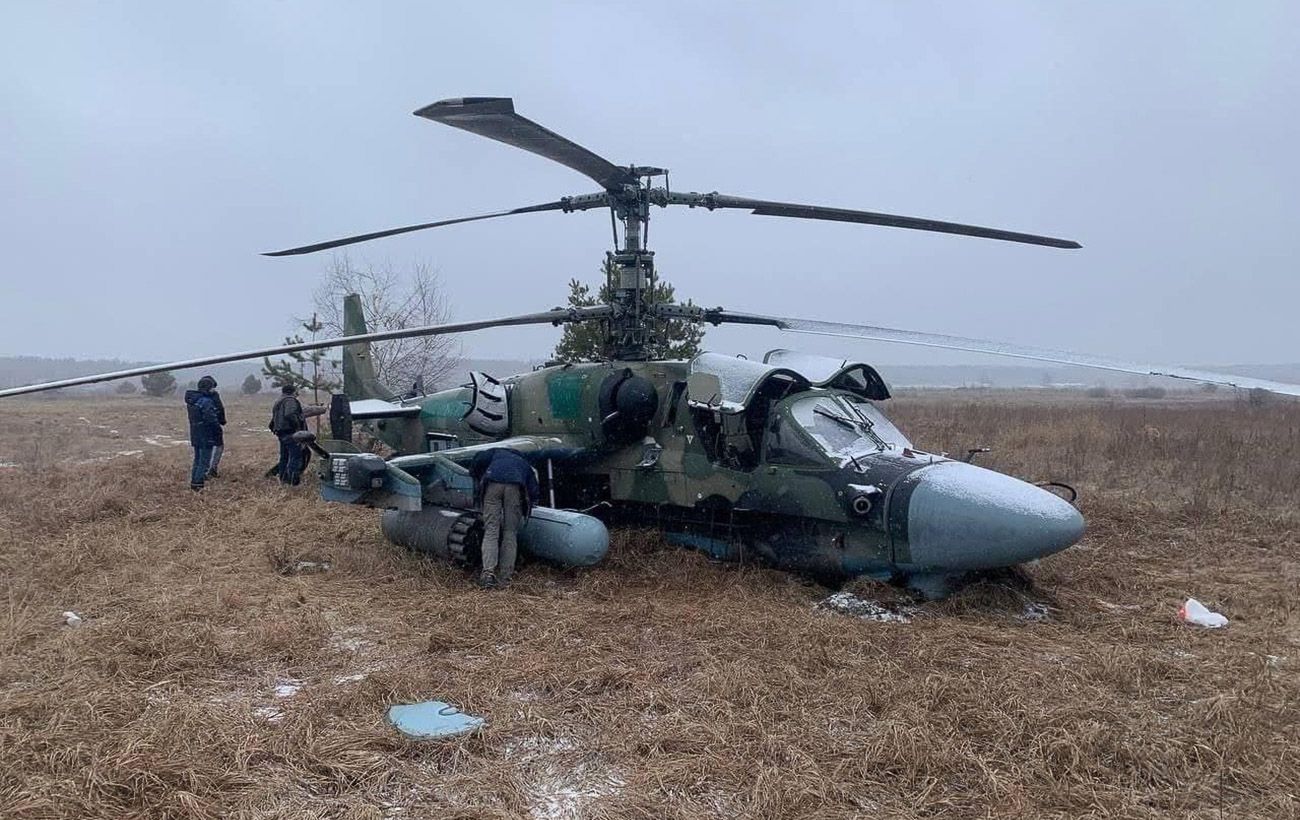 Військовослужбовці 38 бригади ВМС знищили К-52 окупантiв