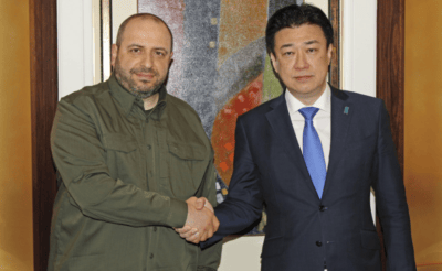 Умєров обговорив із міністром оборони Японії подальшу допомогу Україні