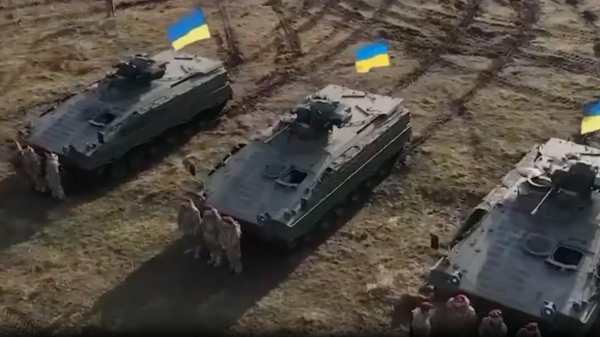 Німецький концерн Rheinmetall відправить Україні ще 40 БМП Marder