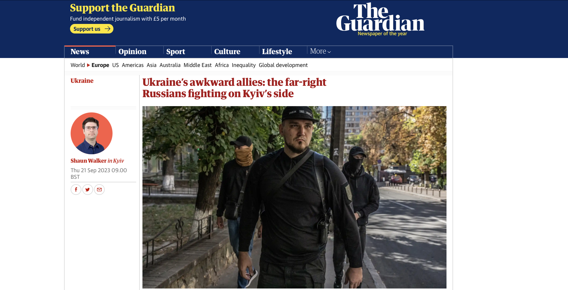 Небезпечні неточності: The Guardian зіграло на користь російській пропаганді