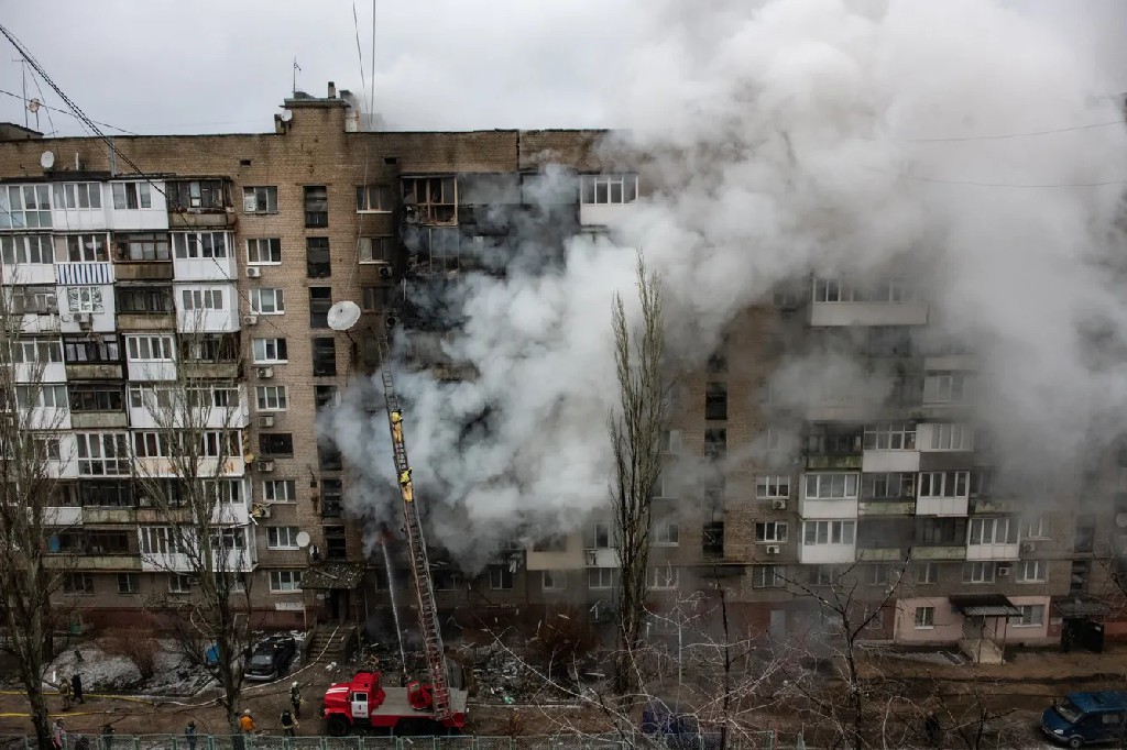 Кіровський район окупованого Донецька постраждав через атаку БПЛА