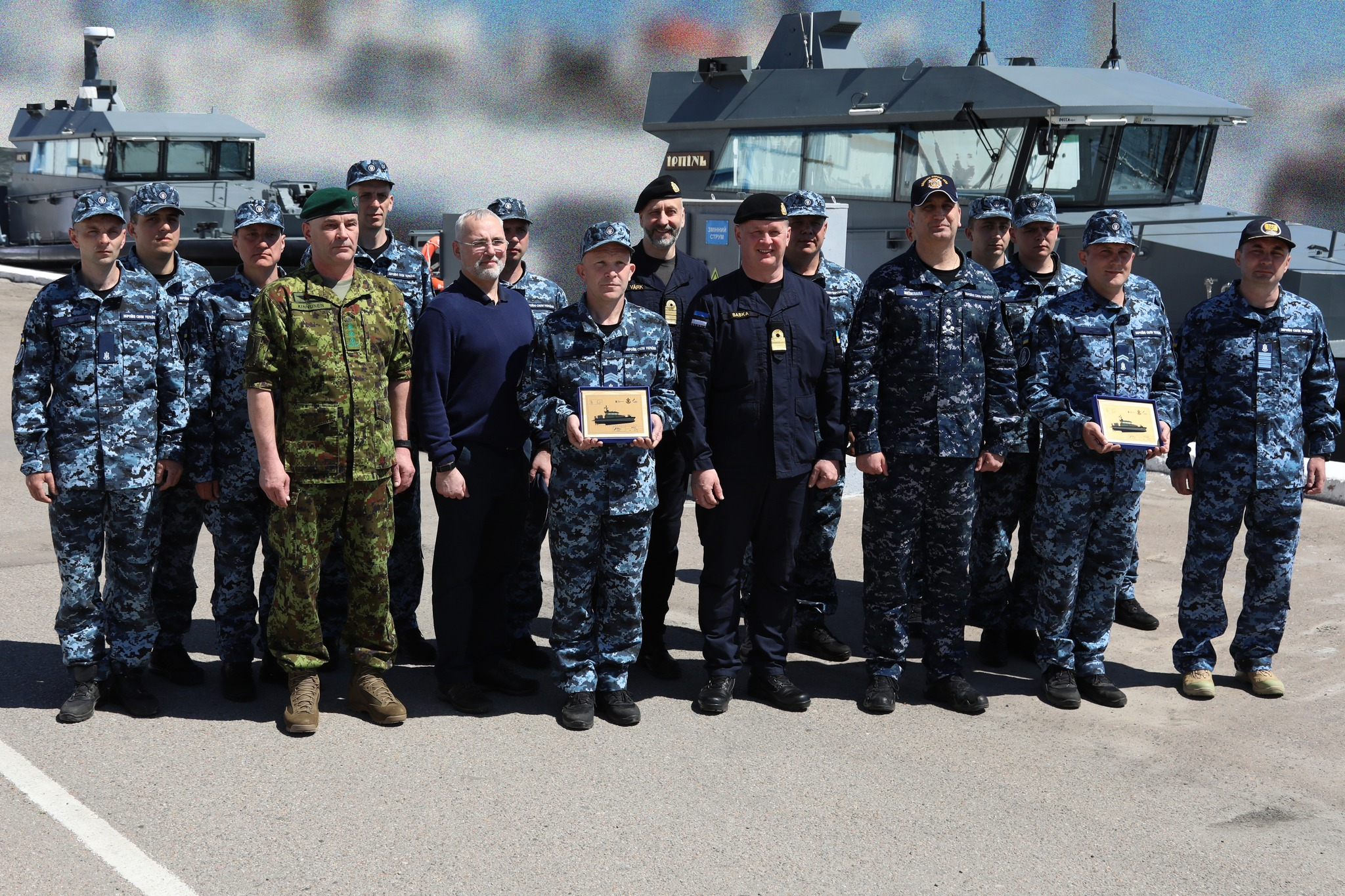 Україна отримала від Естонії два патрульні катери