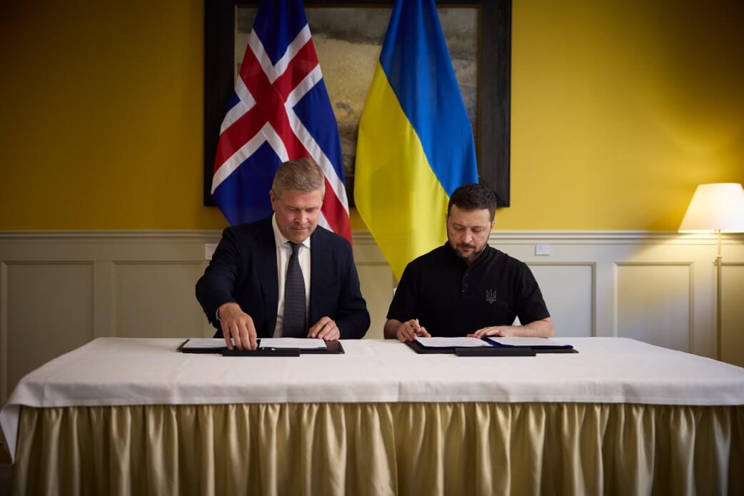 Україна уклала з Ісландією угоду про гарантії безпеки