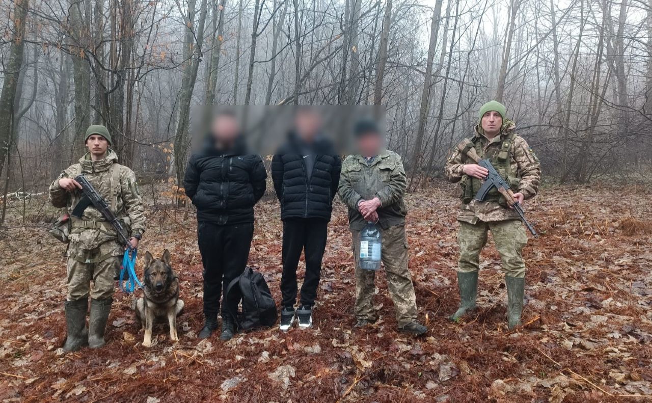 На Закарпатті собака виявив у лісі групу ухилянтів із “гідом”