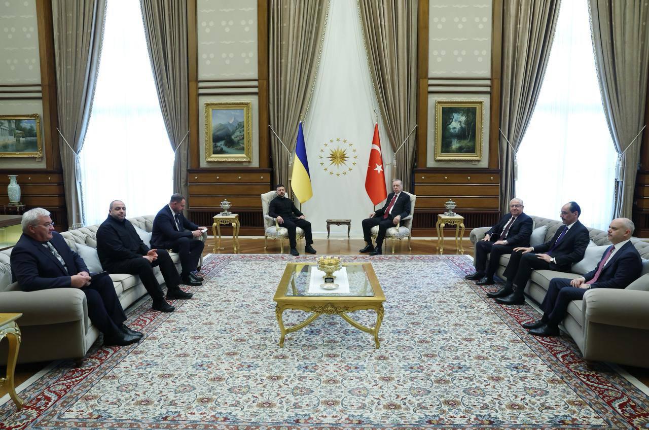 Зеленський зустрівся з Ердоганом: контакт делегацій України та РФ поки що не заплановано