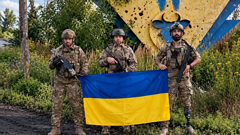 Українські військові під час операції "Вівальді" на Лиманському напрямку